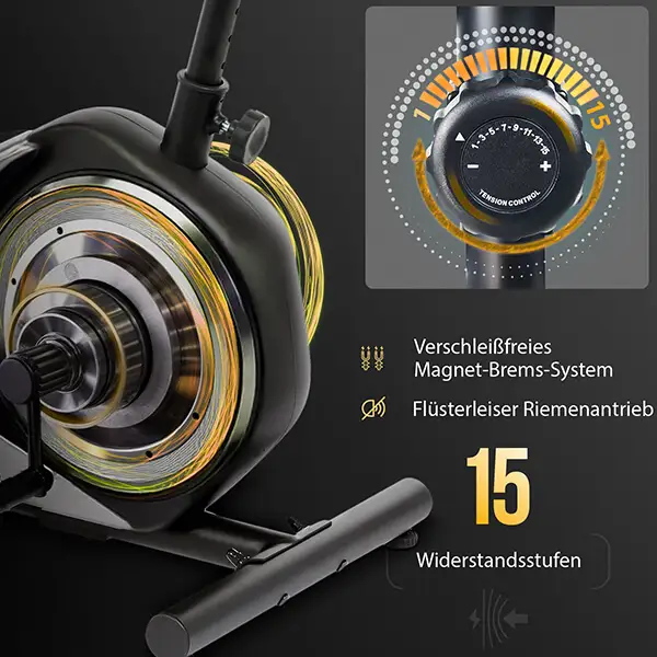 Crosstrainer CT 6: 
Premium-Antrieb für dein Workout

